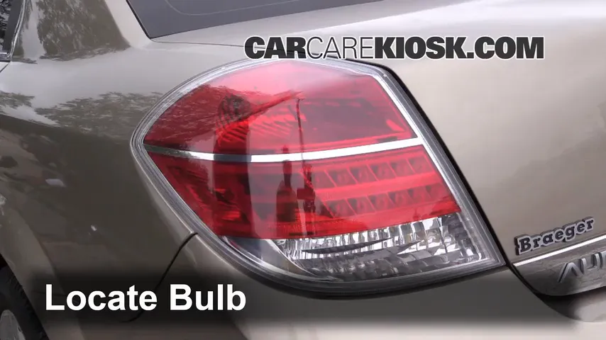 2008 Saturn Aura XE 3.5L V6 Lights Reverse Light (replace bulb)